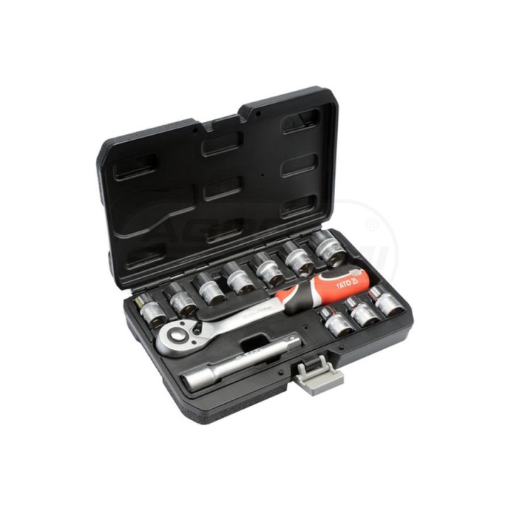 Zestaw narzędziowy 12 elementowy YATO 1/2" YT38671