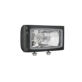 Reflektor H4 3F 190x110 + obudowa, złącze Deutsch, żarówki 12V 013-REPR1.24203 WESEM