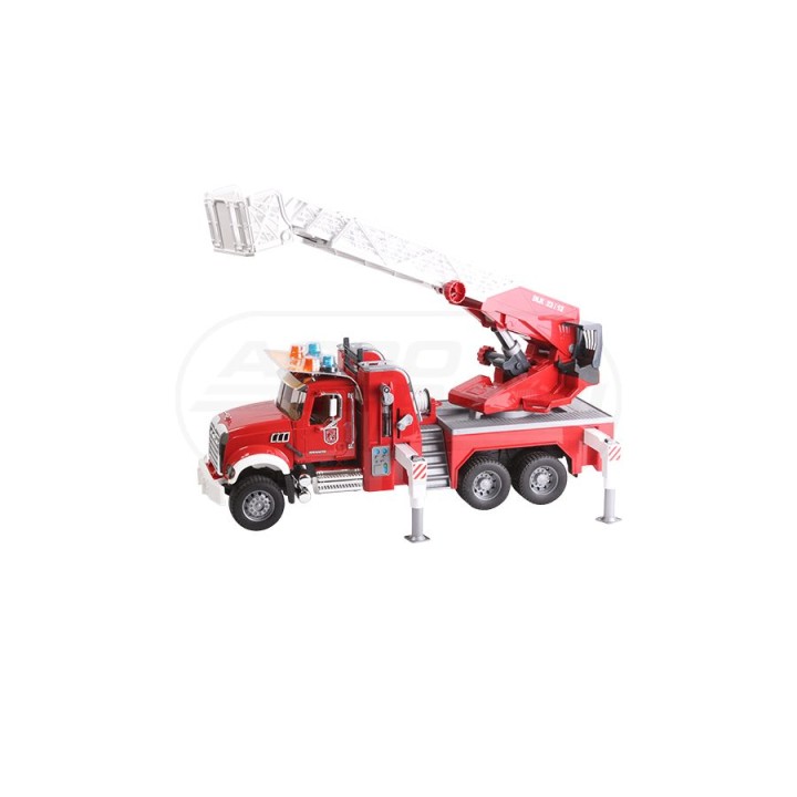 Wóz strażacki MACK Granite z akcesoriami Bruder 02821 BR02821 BRUDER