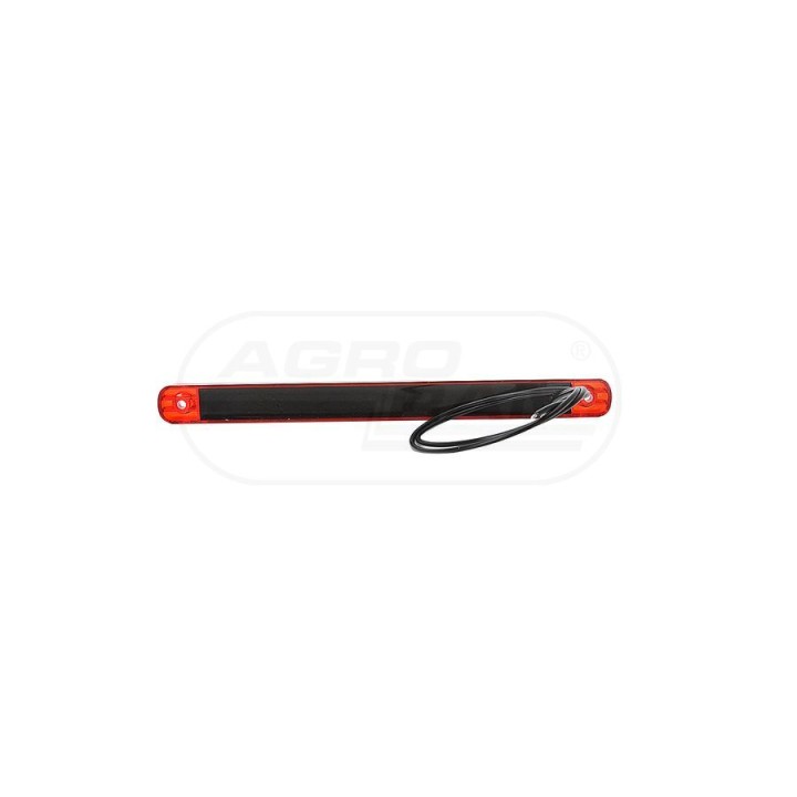 Lampa pozycyjna tylna, jednofunkcyjna, 12V-24V + przewody 39cm LgY-S 0,75mm2, diody 721, W97.5 WAŚ