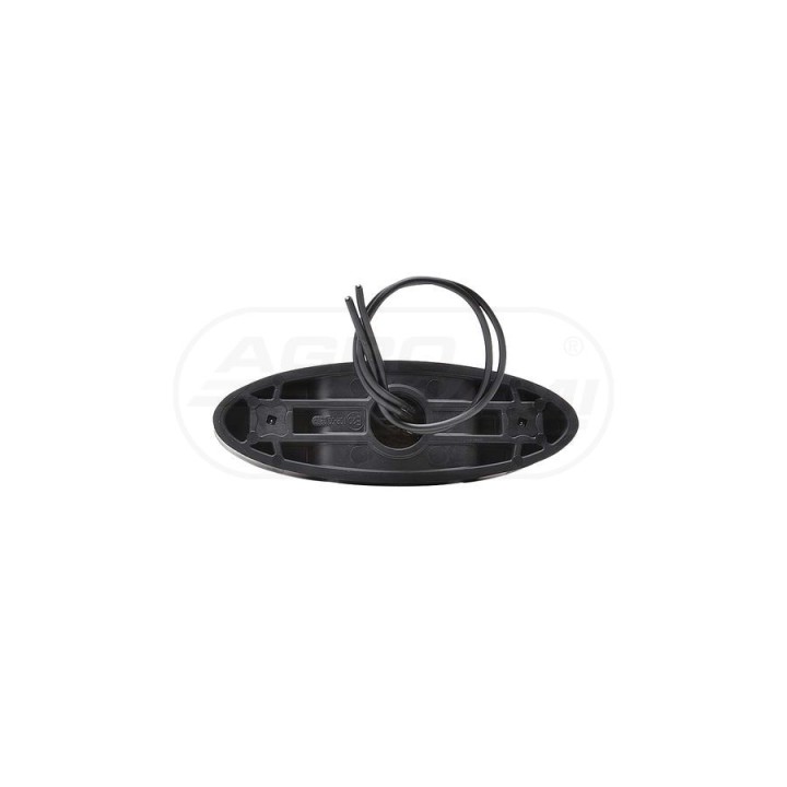 Lampa zespolona pozycyjna przednio-tylno-boczna, 12V-24V + przewody 22cm LgY-S 0,75mm2 819/I, W106 WAŚ