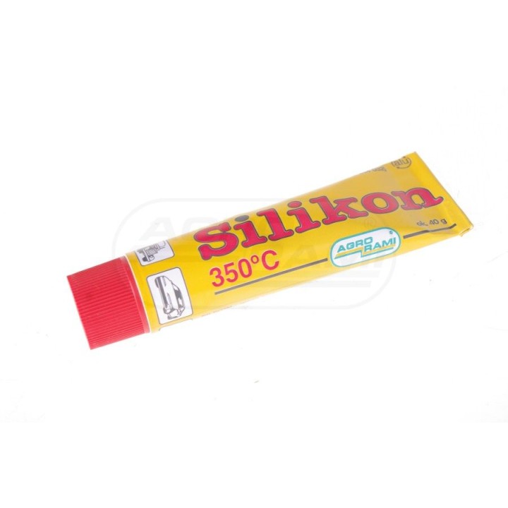 Silikon wysokotemp.czerwony 40 g.
