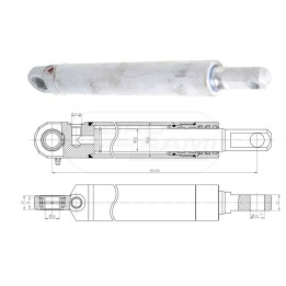 CYLINDER CN2E-32/200B PODNOSZENIE MOTOWIDEŁ 5040995170 Skrawmet