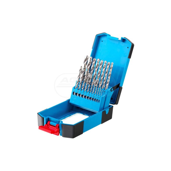 Komplet wierteł do metalu HSS 19 sztuk Schmith SQWM-01 SCHMITH
