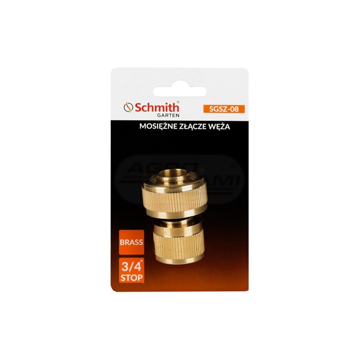 Szybkozłączka ze stopem mosiężna Schmith 3/4" SGSZ-08 SCHMITH