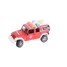 Jeep Wrangler straż pożarna z figurką Bruder 02528 BR02528 , 02528 BRUDER