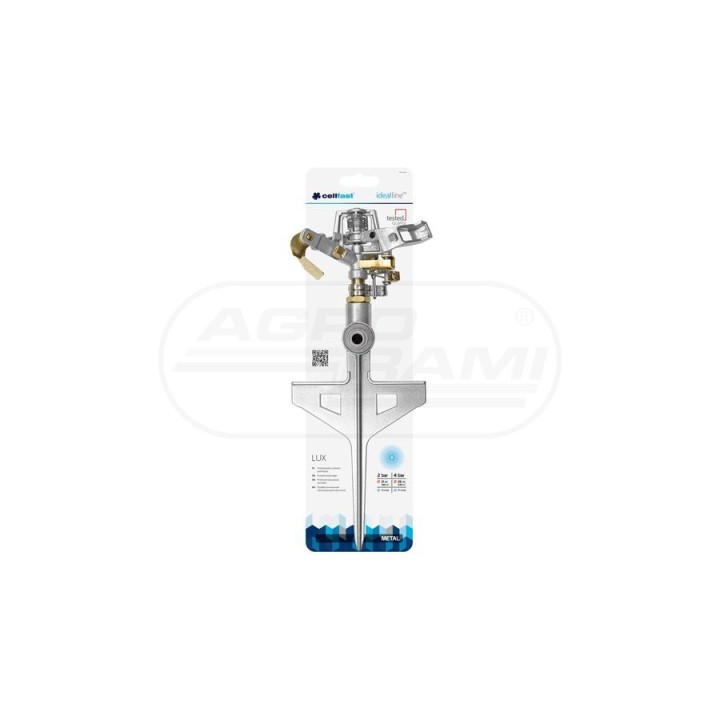 Profesjonalny zraszacz pulsacyjny 530 m2 LUX CELLPRO™ 52-160 Cellfast