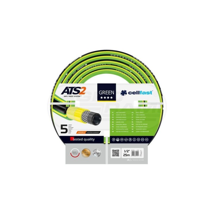 Wąż ogrodowy GREEN ATS2™ 1/2” 50 m 15-101 Cellfast