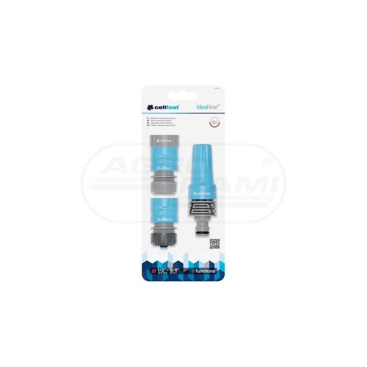 Zestaw ze zraszaczem prostym CELLPRO™ 1/2” - 5/8” 50-705 Cellfast