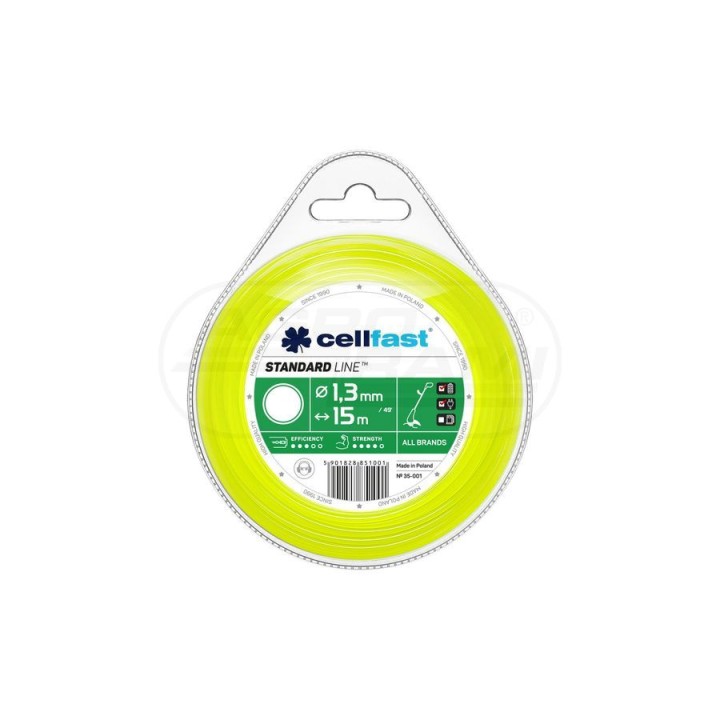 Żyłka tnąca STANDARD - okrągła 3,0 mm 15 m 35-005 Cellfast