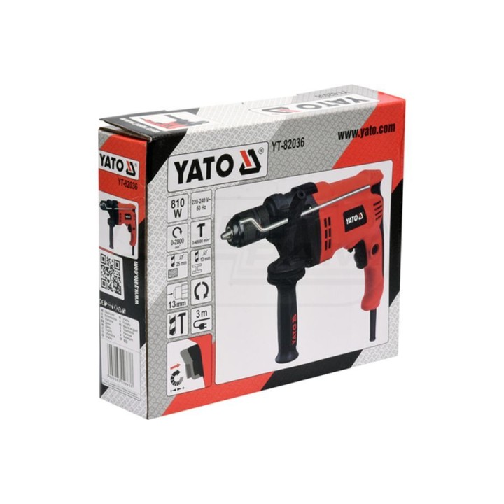 Wiertarka udarowa YATO 810W YT82036