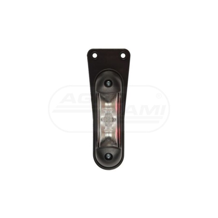 Lampa obrysowa biało-czerwona wisząca diodowa LD2165 HORPOL