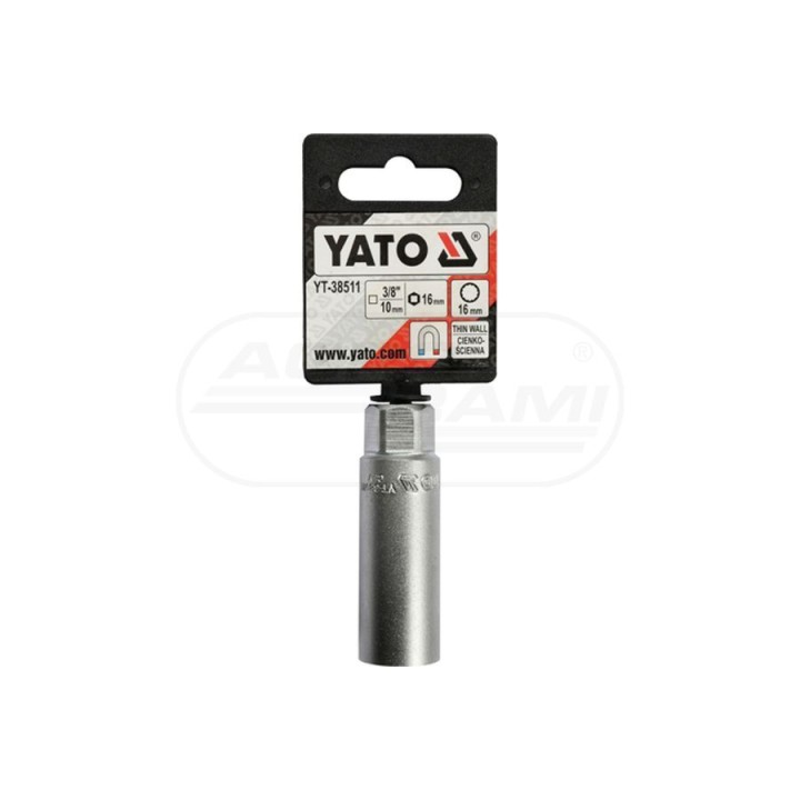 Nasadka do świec dwunastokątna YATO 3/8", 16mm YT38511