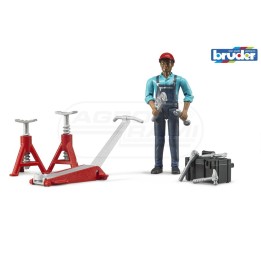 Figurka mechanika z akcesoriami Bruder 62100 BR62100 BRUDER