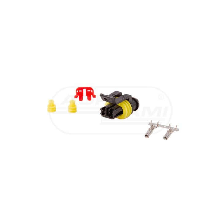Przeciwzłącze AMP SuperSeal 1,5 2 PIN A.07137 WESEM