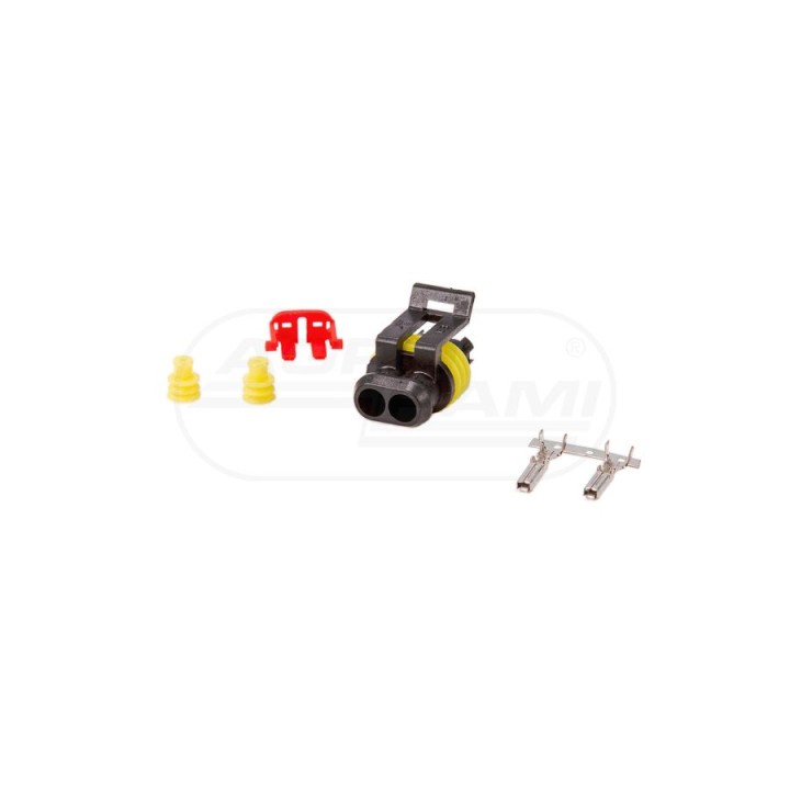 Przeciwzłącze AMP SuperSeal 1,5 2 PIN A.07137 WESEM