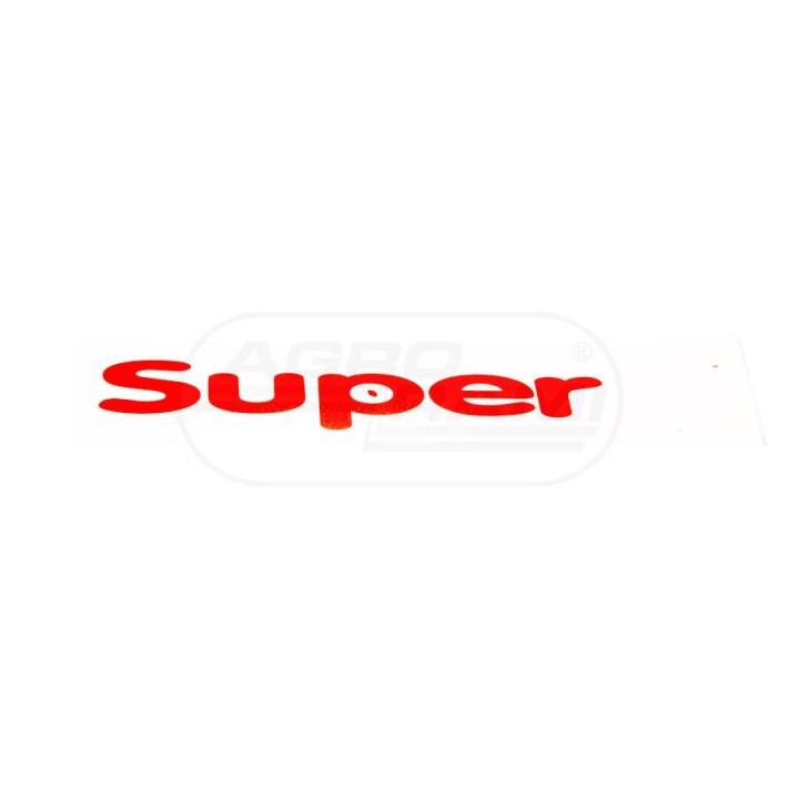 Napis prawy SUPER 53802011 PRODUKT CZESKI