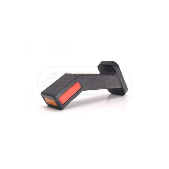 Lampa zespolona pozycyjna przednio tylno boczna LED LEWA 1171L, W168.4 WAŚ