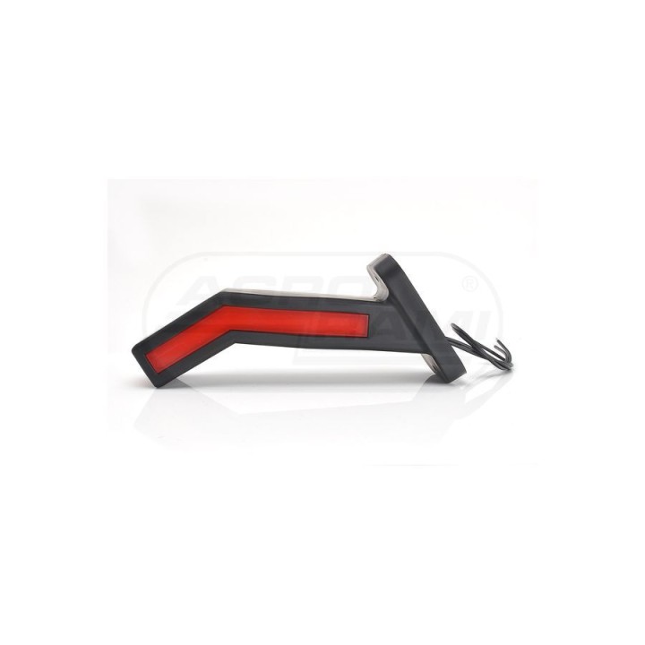 Lampa zespolona pozycyjna przednio tylno boczna LED LEWA 1165L, W168.1 WAŚ