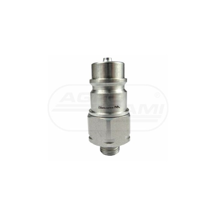 Szybkozłącze hydrauliczne wtyczka M14x1,5 gwint zewnętrzny EURO 9100814W ISO 7241-A WARYŃSKI Waryński