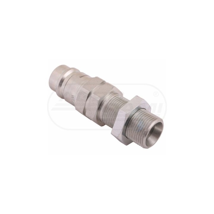 Szybkozłącze hydrauliczne wtyczka long z eliminatorem ciśnienia M22x1,5 gwint zewnętrzny EURO 9100822W ISO 7241-A WARYŃSKI Waryń