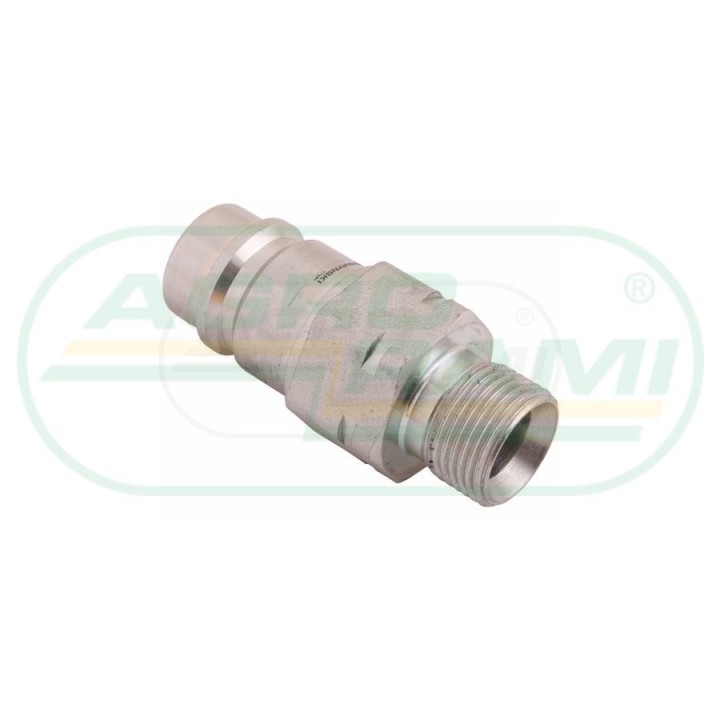 Szybkozłącze hydrauliczne etyczka z eliminatorem cisnienia M20x1,5 gwint zewnętrzny EURO 9100822W ISO 7241-A WARYŃSKI Waryński