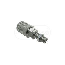 Szybkozłącze hydrauliczne gniazdo long M16x1,5 gwint zewnętrzny EURO PUSH-PULL 9100816GL ISO 7241-A WARYŃSKI Waryński