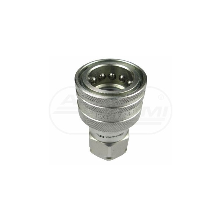 Szybkozłącze hydrauliczne gniazdo M14x1,5 gwint zewnętrzny EURO 9100814G ISO 7241-A WARYŃSKI Waryński