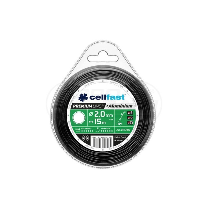 Żyłka tnąca PREMIUM - okrągła 2,7 mm 90 m 35-038 Cellfast