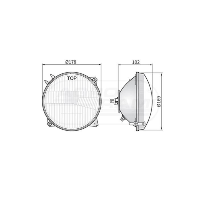 Element optyczny BIZON  021580041 RE033.11 WESEM