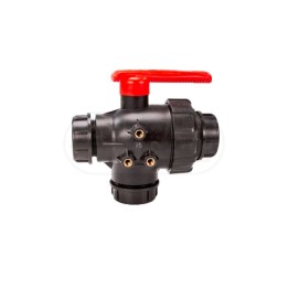 Zawór kulowy 3-drożny PROLINE 1 1/2" ZK1-5CALA Agroplast