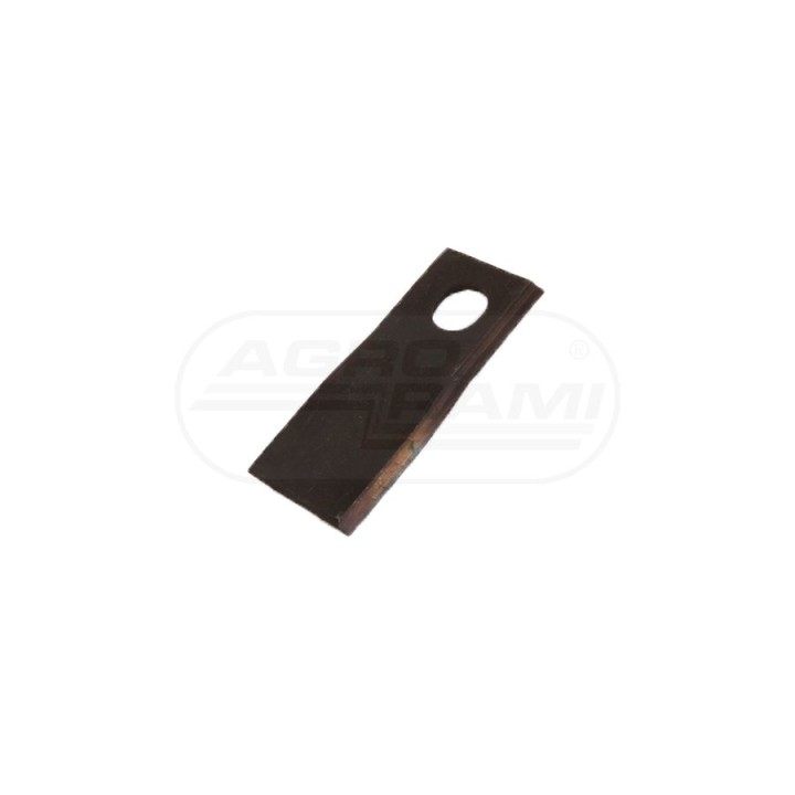 NOŻYK KOSIARKI LEWY 126X47X4 FI 20,5X23 MM ORYGINAŁ - paczka 25 sztuk 5611090001, KT5611090001 Kverneland