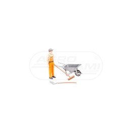 Zabawka pracownika drogowego z akcesoriami Bruder 62130 BR62130 BRUDER