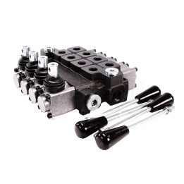 Rozdzielacz hydrauliczny 4-sekcyjny max przepływ 40L W-ROZ40L/4 WARYŃSKI Waryński