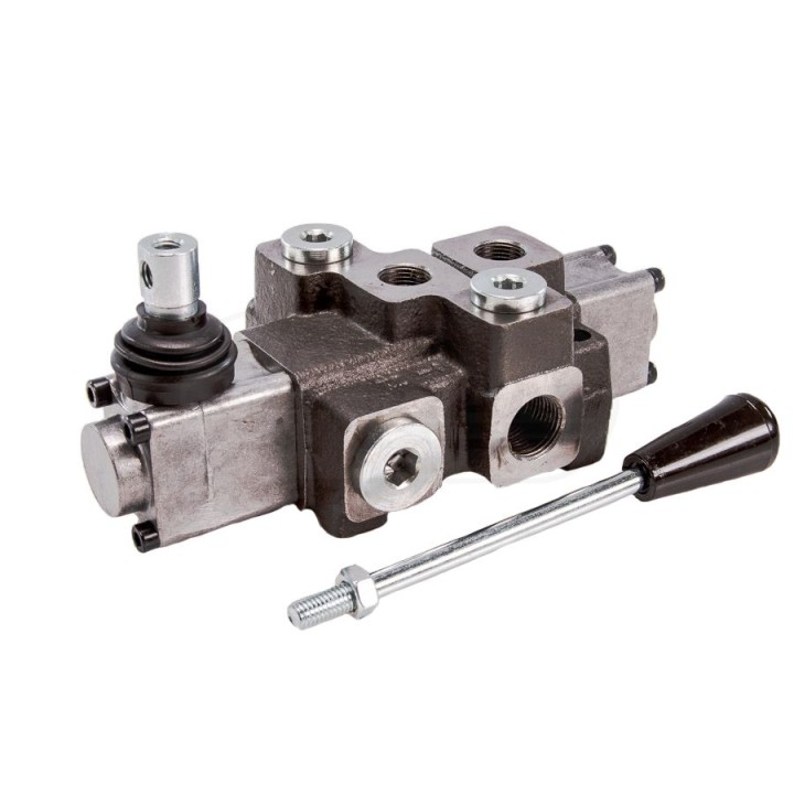 Rozdzielacz hydrauliczny 1-sekcyjny max przepływ 40L W-ROZ40L/1 WARYŃSKI Waryński