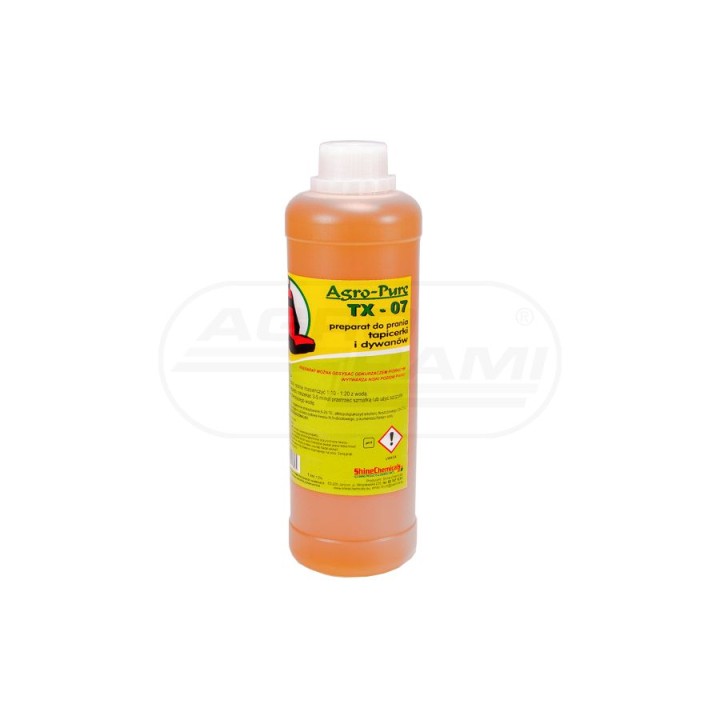 KONCENTRAT PREPARATU DO PRANIA TAPICERKI 1L TX - 07 / 1L PRODUKT POLSKI