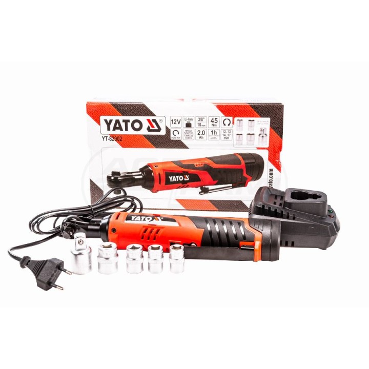 Grzechotka udarowa 45Nm YATO 12V 2,0 Ah 60 min YT82902
