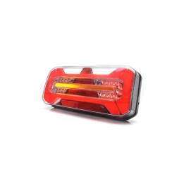 Lampa zespolona tylna W184DD LED 12V/24V prawa bez oświetlenia tablicy i światła pozycyjnego bocznego 1280 DD P WAŚ