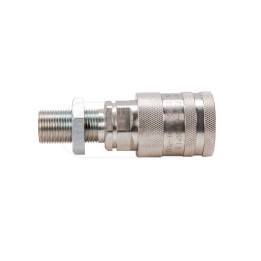 Szybkozłącze hydrauliczne gniazdo long M20x1,5 gwint zewnętrzny EURO PUSH-PULL (ISO 7241-A) WIAM20MZL-PP Waryński