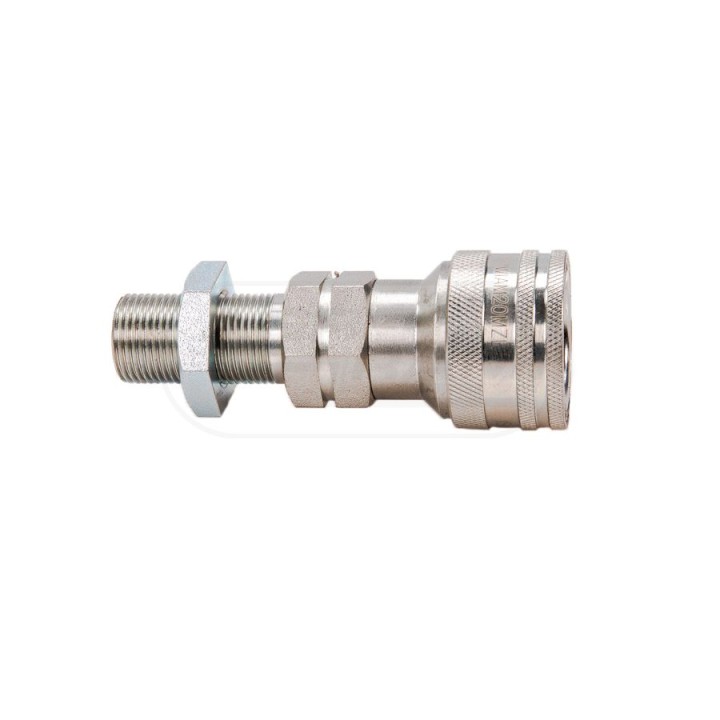 Szybkozłącze hydrauliczne gniazdo long M20x1,5 gwint zewnętrzny EURO (ISO 7241-A) WIAM20MZL Waryński