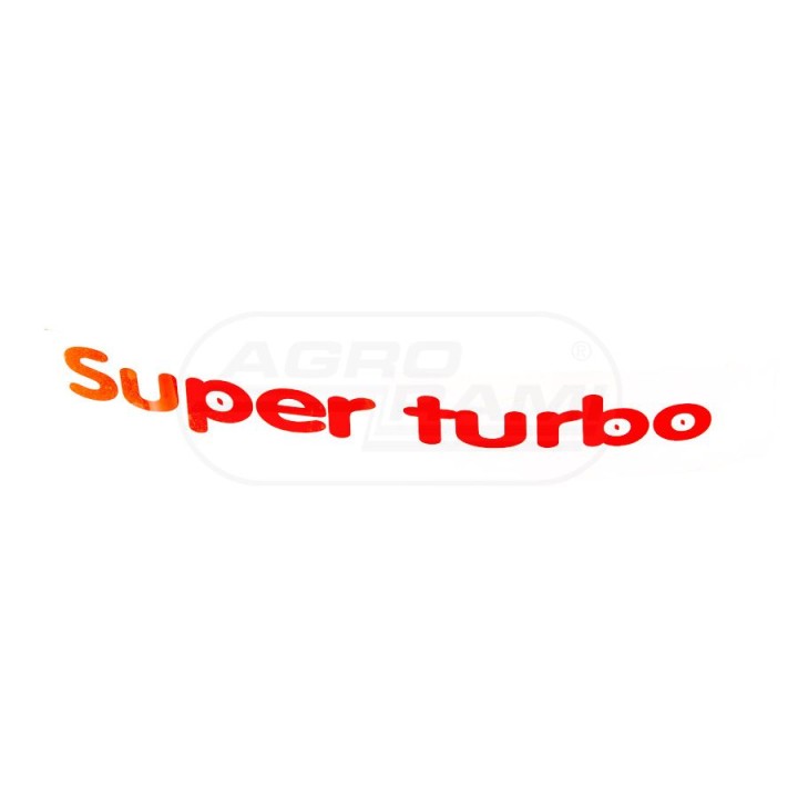 Naklejka Super Turbo lewa 53802014