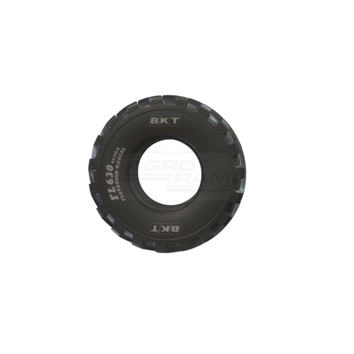Koło kpl. BKT(Obr. Pro 20x26,5 10 otw.) ET=0 650/55RX26,5 FL630 ULTRA