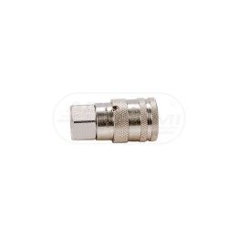 Szybkozłącze hydrauliczne suchoodcinające gniazdo G1/4"BSP gwint wewnętrzny ISO16028 WIFR14MW Waryński