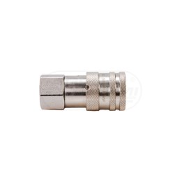 Szybkozłącze hydrauliczne suchoodcinające (rozmiar 3/8") gniazdo G1/2"BSP gwint wewnętrzny ISO16028 WIFR38MW12 Waryński