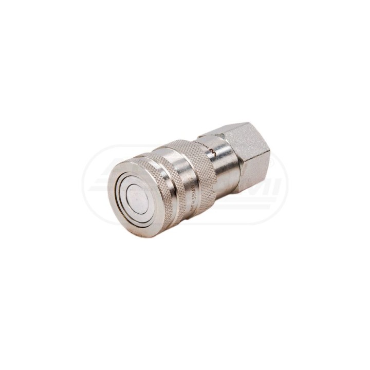 Szybkozłącze hydrauliczne suchoodcinające (rozmiar 3/8") gniazdo G1/2"BSP gwint wewnętrzny ISO16028 WIFR38MW12 Waryński