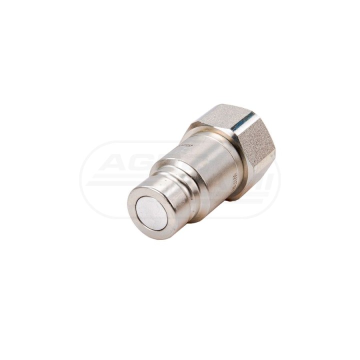 Szybkozłącze hydrauliczne suchoodcinające (rozmiar1/2) wtyczka G3/4"BSP gwint wewnętrzny ISO16028 WIFR12SW34 Waryński
