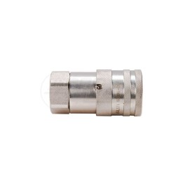 Szybkozłącze hydrauliczne suchoodcinające gniazdo G1/2"BSP gwint wewnętrzny ISO16028 WIFR12MW Waryński