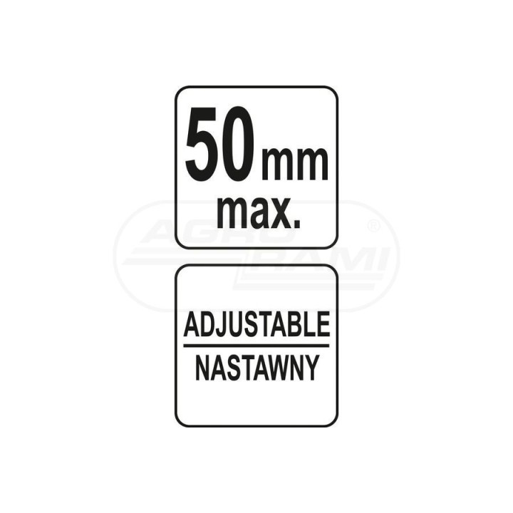 Ściągacz dwuramienny do klem ramion wycieraczek YATO 50 mm YT08461