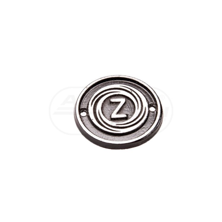 Znak fabryczny Z-25,Z-50 aluminium Z25-3804123/ALUM PRODUKT CZESKI