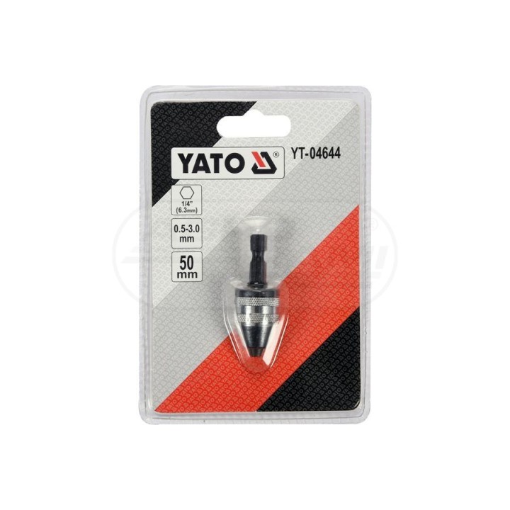 Uchwyt wiertarski bezkluczowy HEX YATO 0,5-3,0 YT04644